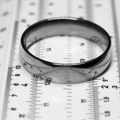 How to measure ring size with an existing ring and ruler