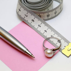 How to measure ring size with measuring tape