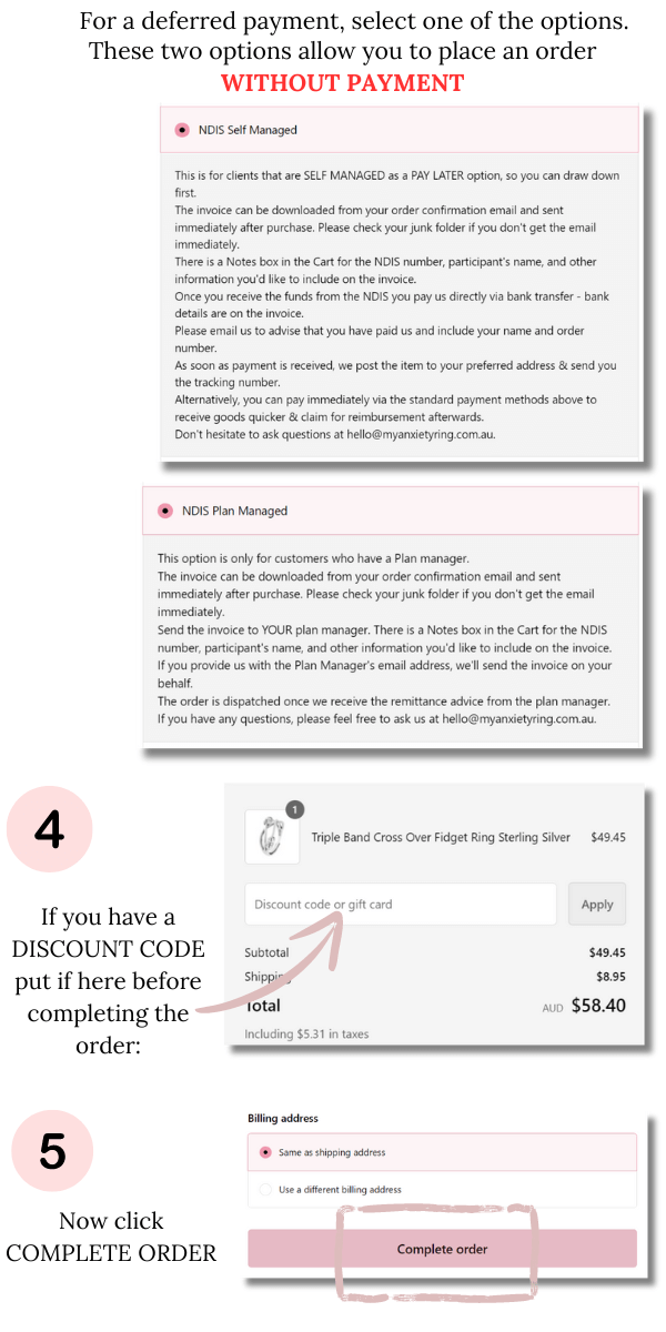 How to place an NDIS order