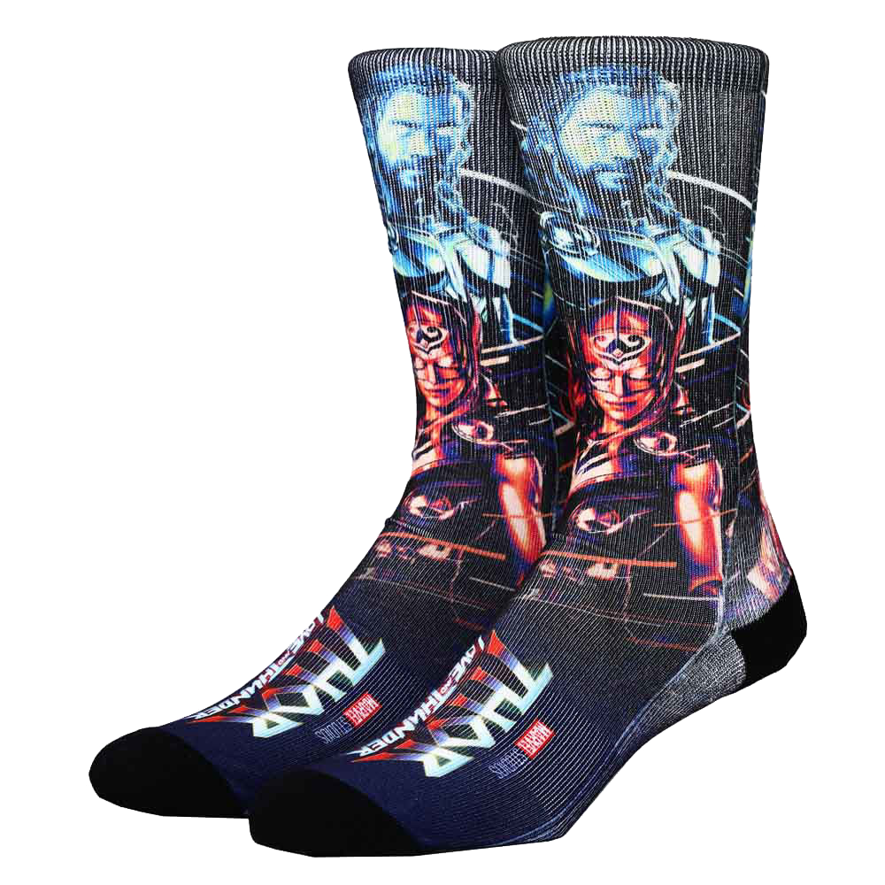 Marvel Doctor Strange Multiverse of Madness Sublimated Crew Socks - Clemson  Sock Shop