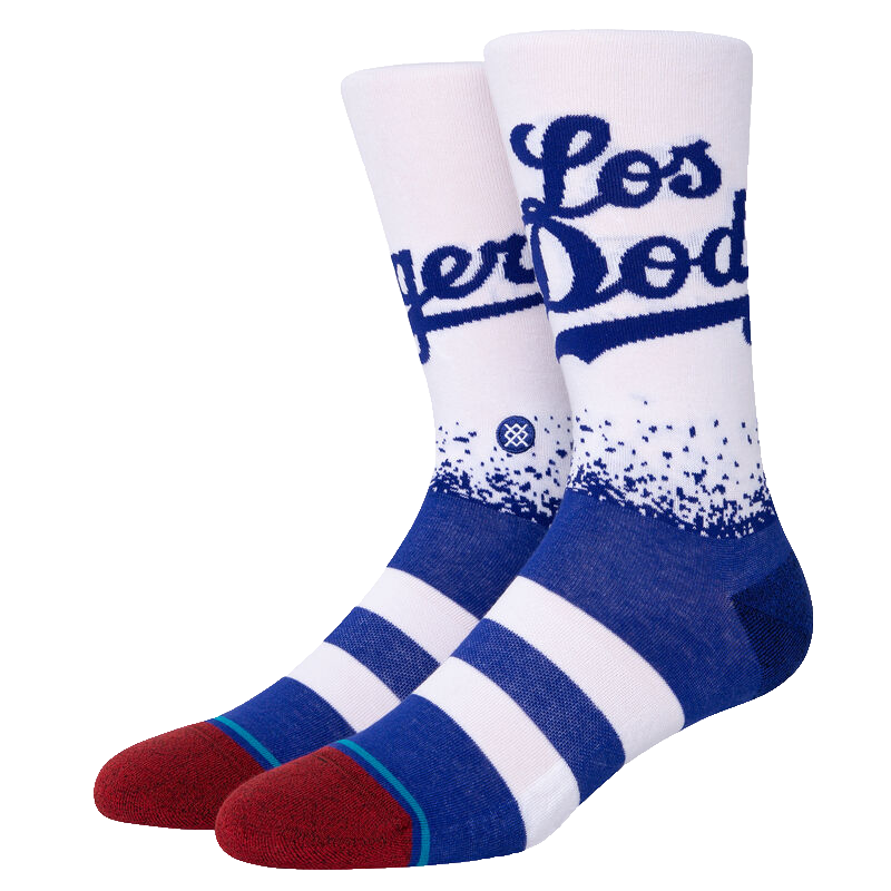 Atlanta Braves Spooner Crew Socks - Large - Mr. Knickerbocker