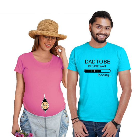 Black Beer & Baby Couples Maternity Shirts – It's Your Day Clothing