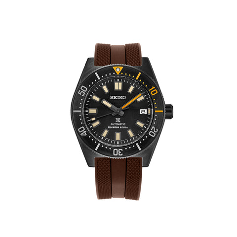 (SPX1C) Rubber Strap For Seiko Prospex 62MAS Modern Reinterpretation SPB/SBDC Series (Curved-Ends)