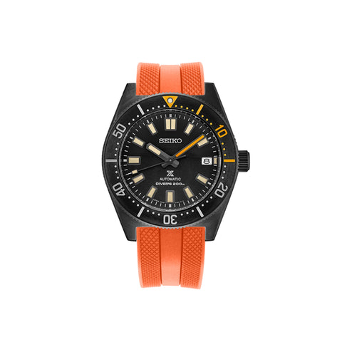 (SPX1C) Rubber Strap For Seiko Prospex 62MAS Modern Reinterpretation SPB/SBDC Series (Curved-Ends)