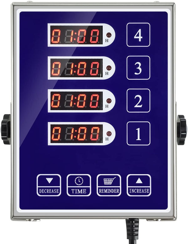 Commercial Kitchen Timers - 8-channel Digital Timer For Cooking And Fryer  Reminder