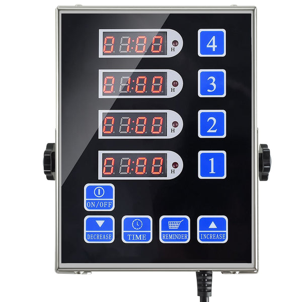 Commercial Kitchen Timers - 8-channel Digital Timer For Cooking And Fryer  Reminder