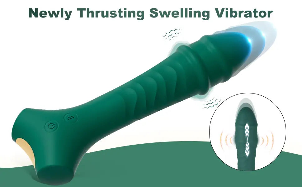 Penis Sex Toys with 3 Thrusting & 10 Vibrating Stimulation