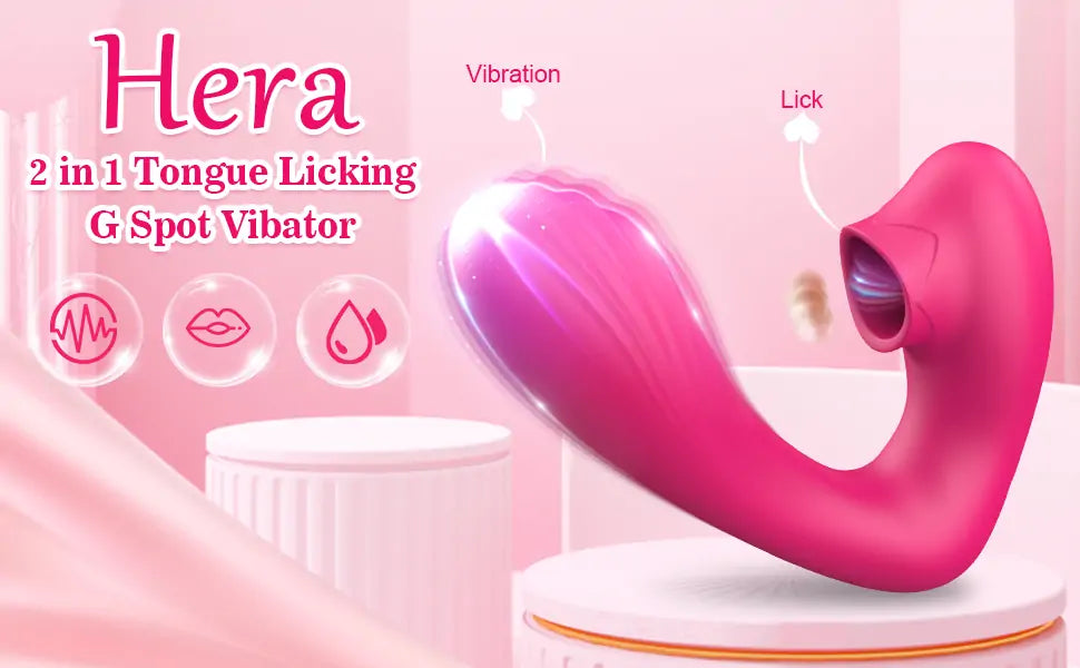 Up To 61% Off on 2 in 1 Licking G-Spot Clitora