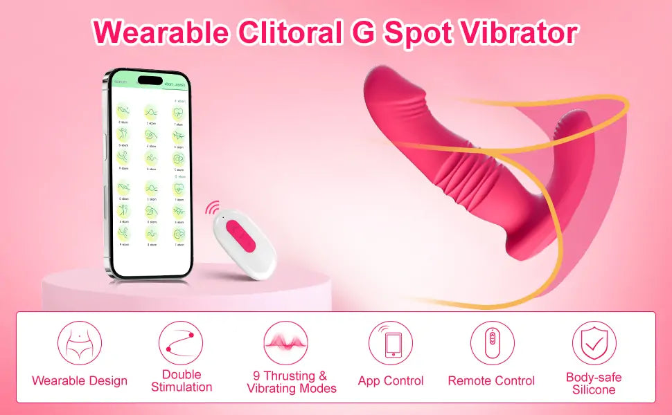 APP Remote Control Clitoris Panty Vibrator Stimulator