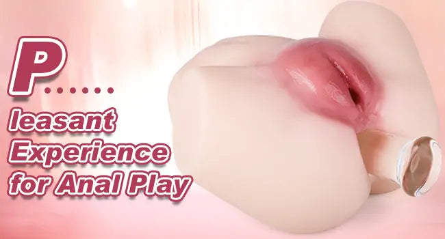 3D Textured Lifelike Sex Stroker Pocket Pussy