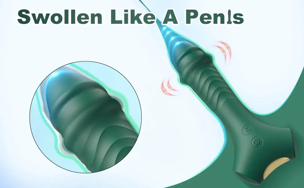 Penis Sex Toys with 3 Thrusting & 10 Vibrating Stimulation