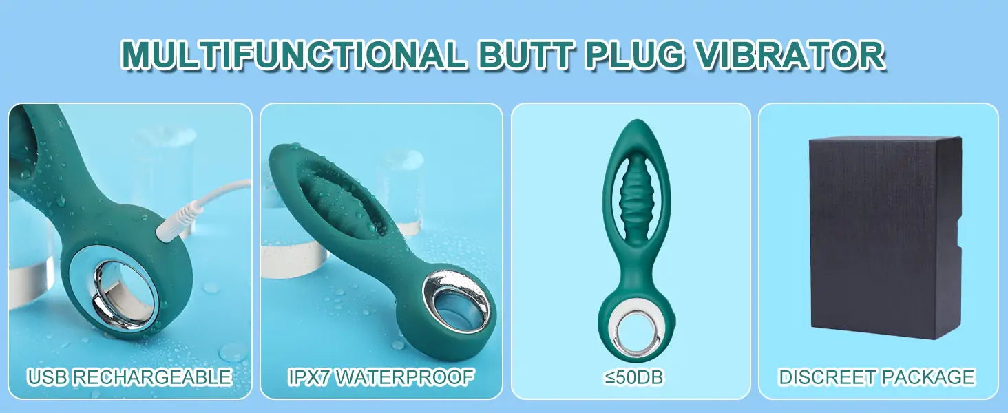 APP & Remote Control Anal Sex Toys – Vibrating Butt Plug
