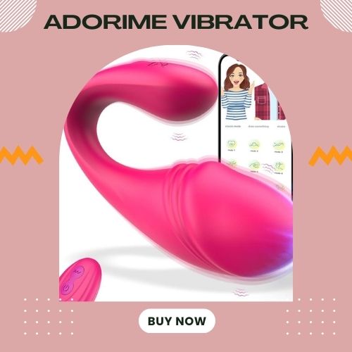 Adorime Adult Sex Toys Remote Control G-spot Vibrator Vaginal Anal Dildo Massager