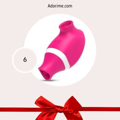 2In1 Nipple Sucker ＆ Tongue Licking Clitoral Vibrator