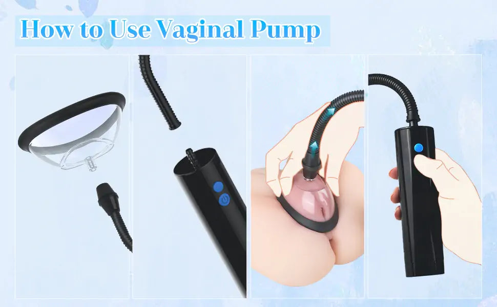 Nipple Pussy Sucker Automatic Vacuum Vagina Sex Pump (5 Cups Included)