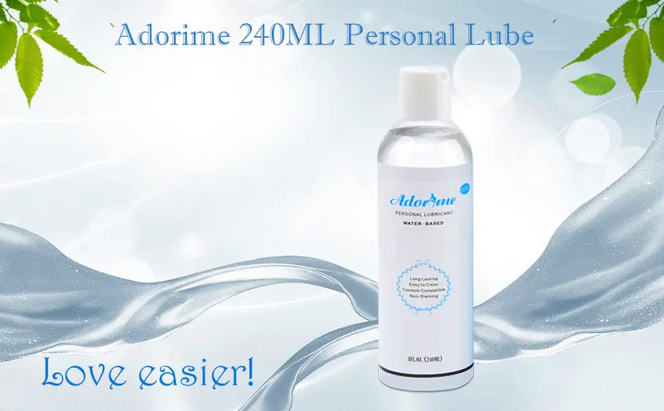 Water Based Personal Lubricant in 8oz240ml