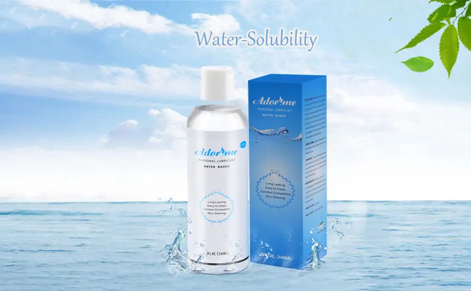 Water Based Personal Lubricant in 8oz240ml
