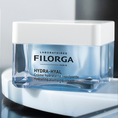 Filorga's Hydra-Hyal face cream with 5 natural-origin hyaluronic acids