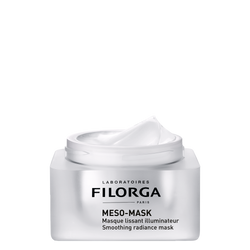 Open jar of FILORGA MESO-MASK showing cream texture 