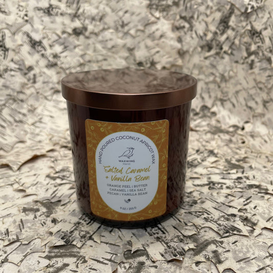 Salted Caramel + Vanilla Bean  Coconut Wax Melt – WaxWing Poetic