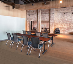 Seminar table in education area