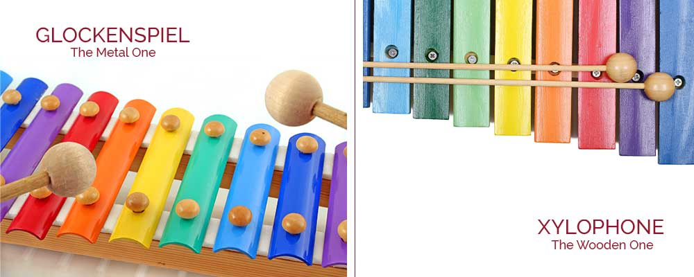 glockenspiel-xylophone-difference