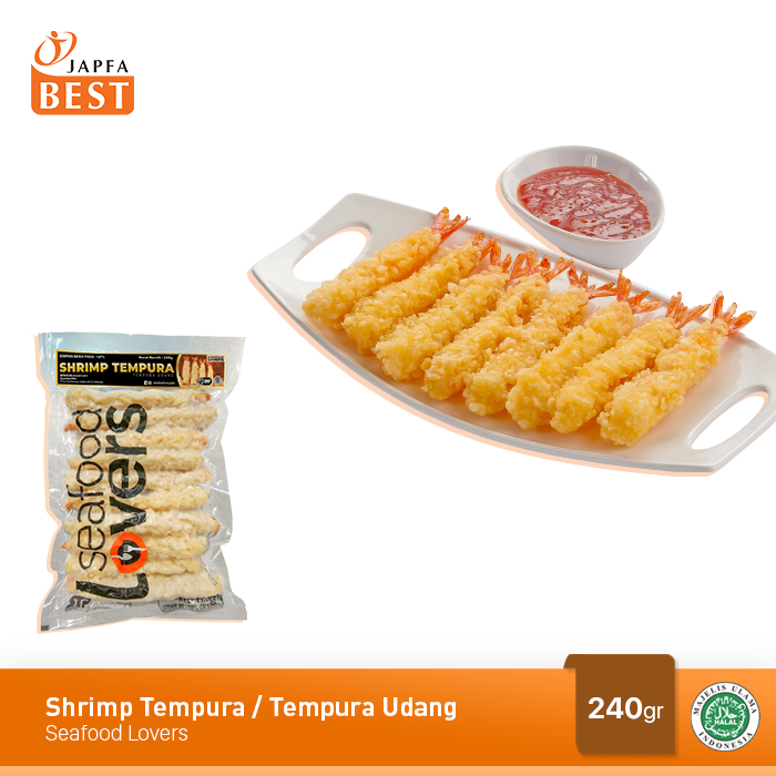 Shrimp Tempura Tempura Udang Seafood Lovers 240 Gr – Japfa Best Online