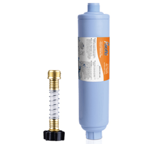 PureSpring RV/Camper Water Filter with Flexible Hose Protector