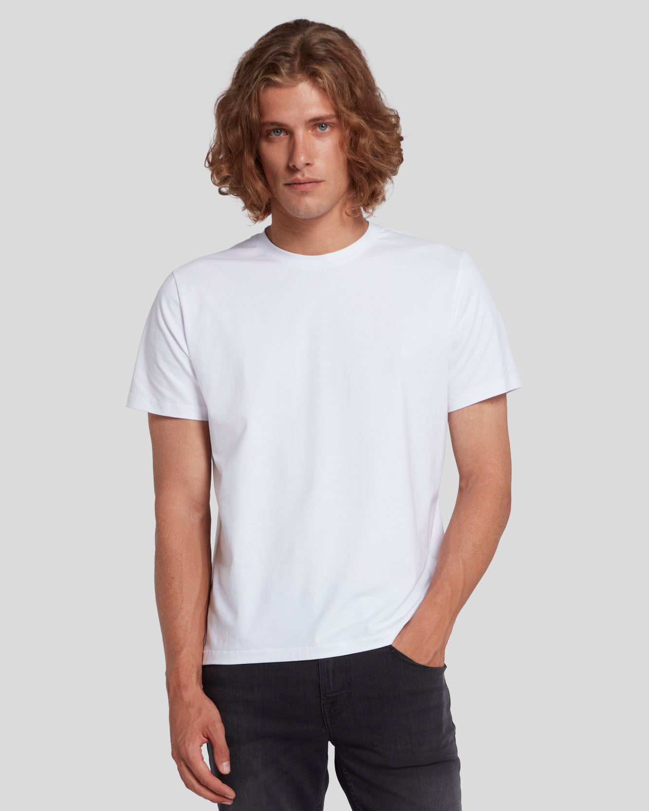 Luxe Performance Tee in White