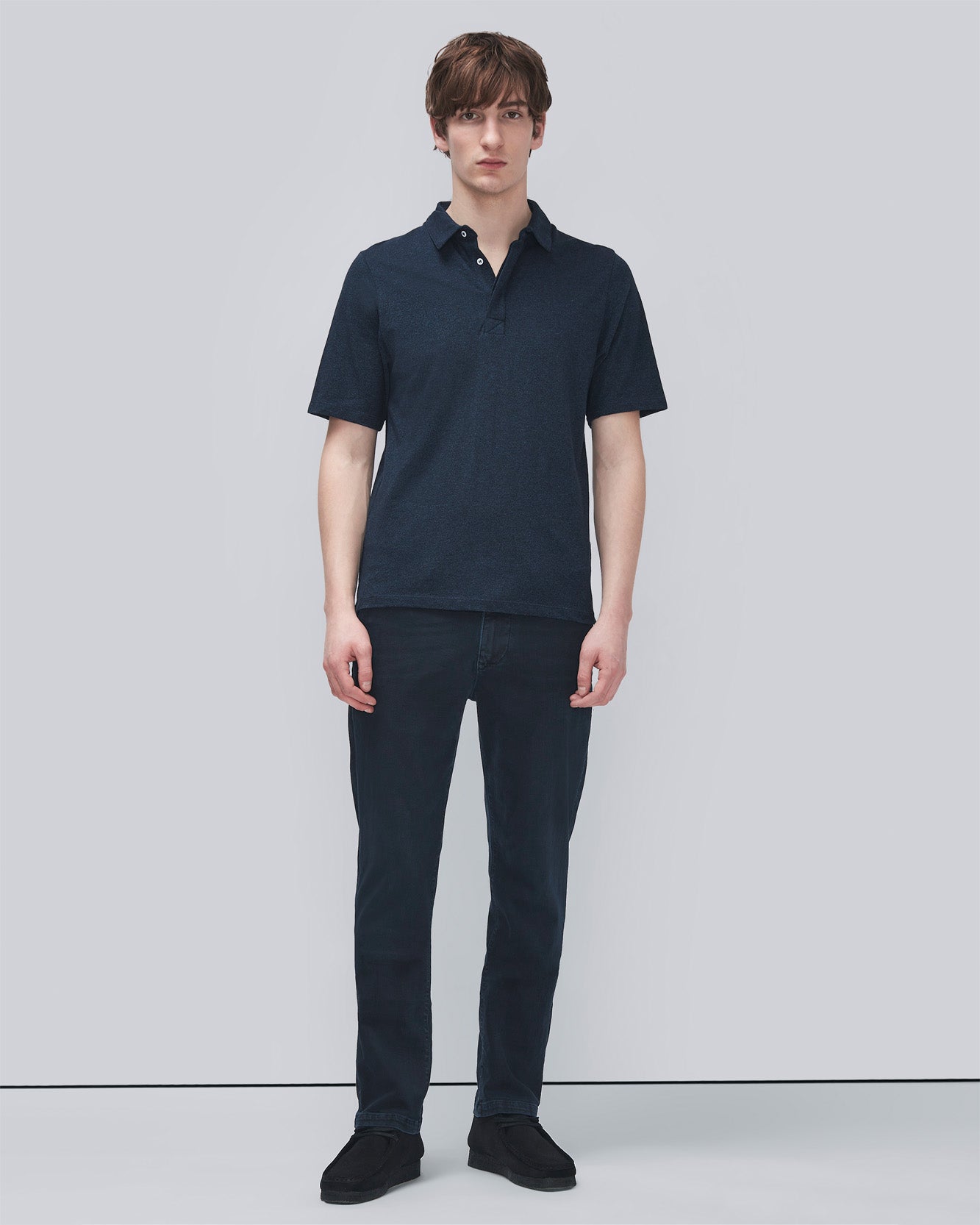 Earthkind Stretch Tek Slimmy in Navy