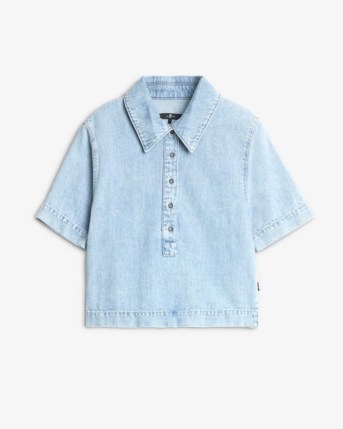 Indigo Linen Polo in Kansas