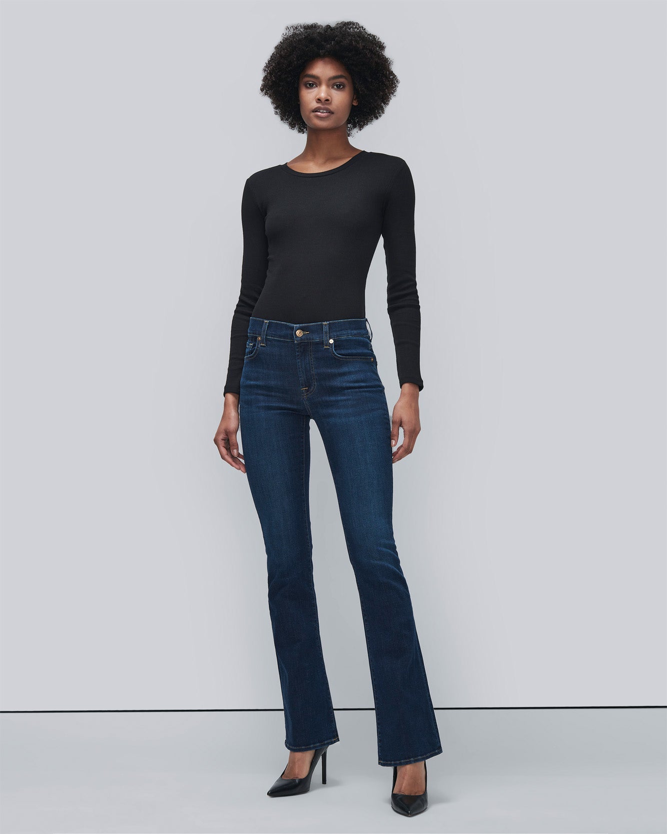 B(air) Kimmie Bootcut in Rinsed Indigo | 7 For All Mankind