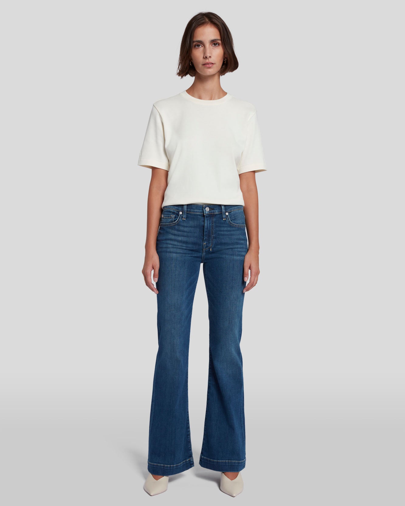 Women's Mid-Rise Jeans- Designer Denim for Women