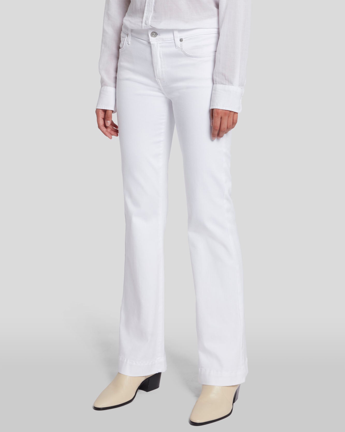 White Denim Jeans & Bottoms for Women | 7 For All Mankind