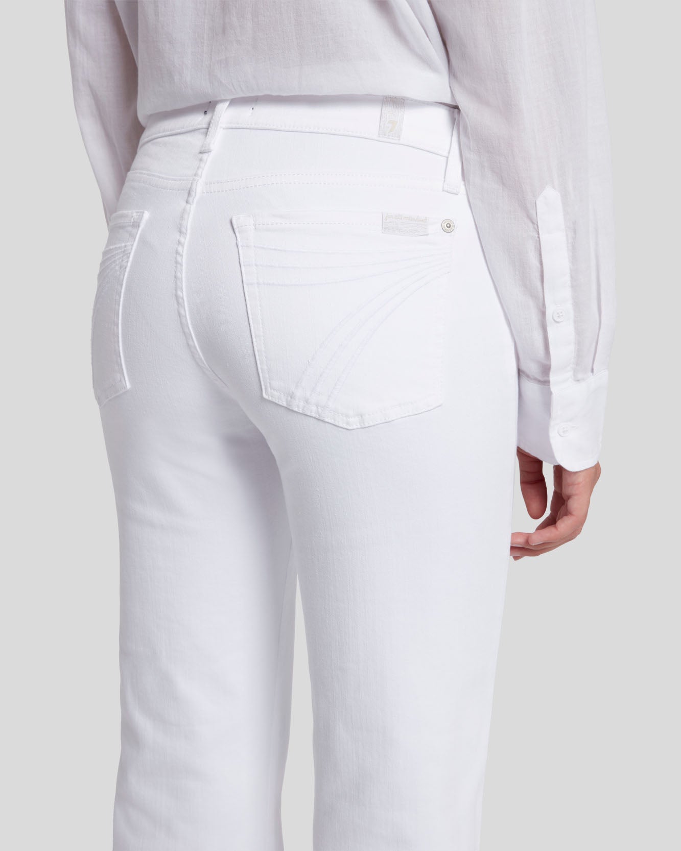 White Denim Jeans & Bottoms for Women