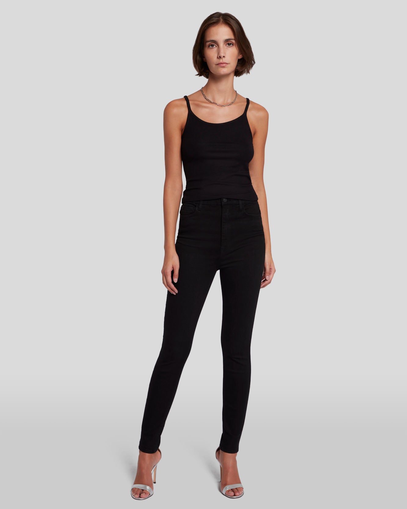 No Filter Ultra High Rise Skinny Flare in Merton | 7 For All Mankind