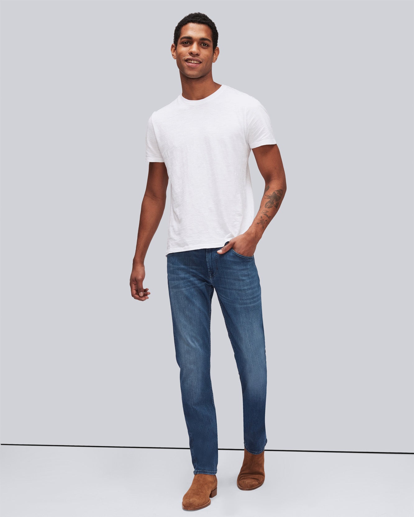 Men's Slim Straight Leg Jeans - Slimmy Jeans
