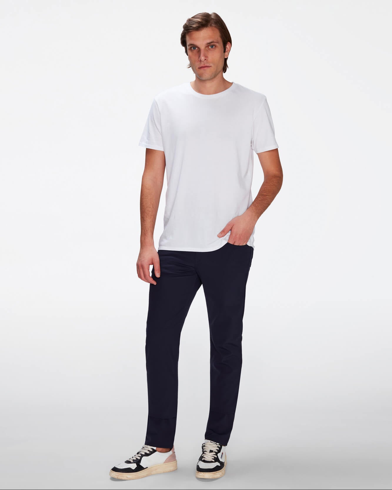 Tech Series Slimmy Tapered in Navy | 7 For All Mankind
