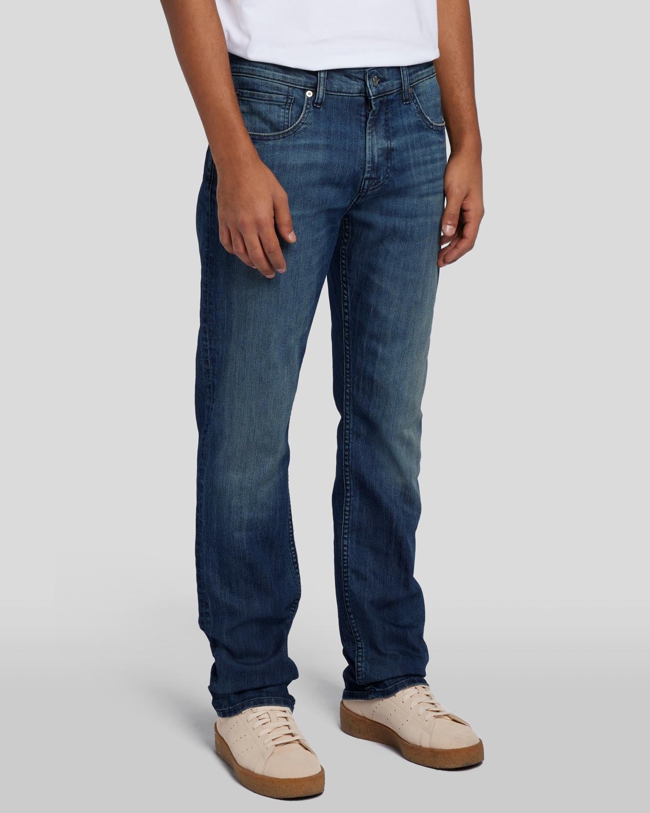 Seven Jeans Straight fit Men Size 34×26 Medium Wash Blue