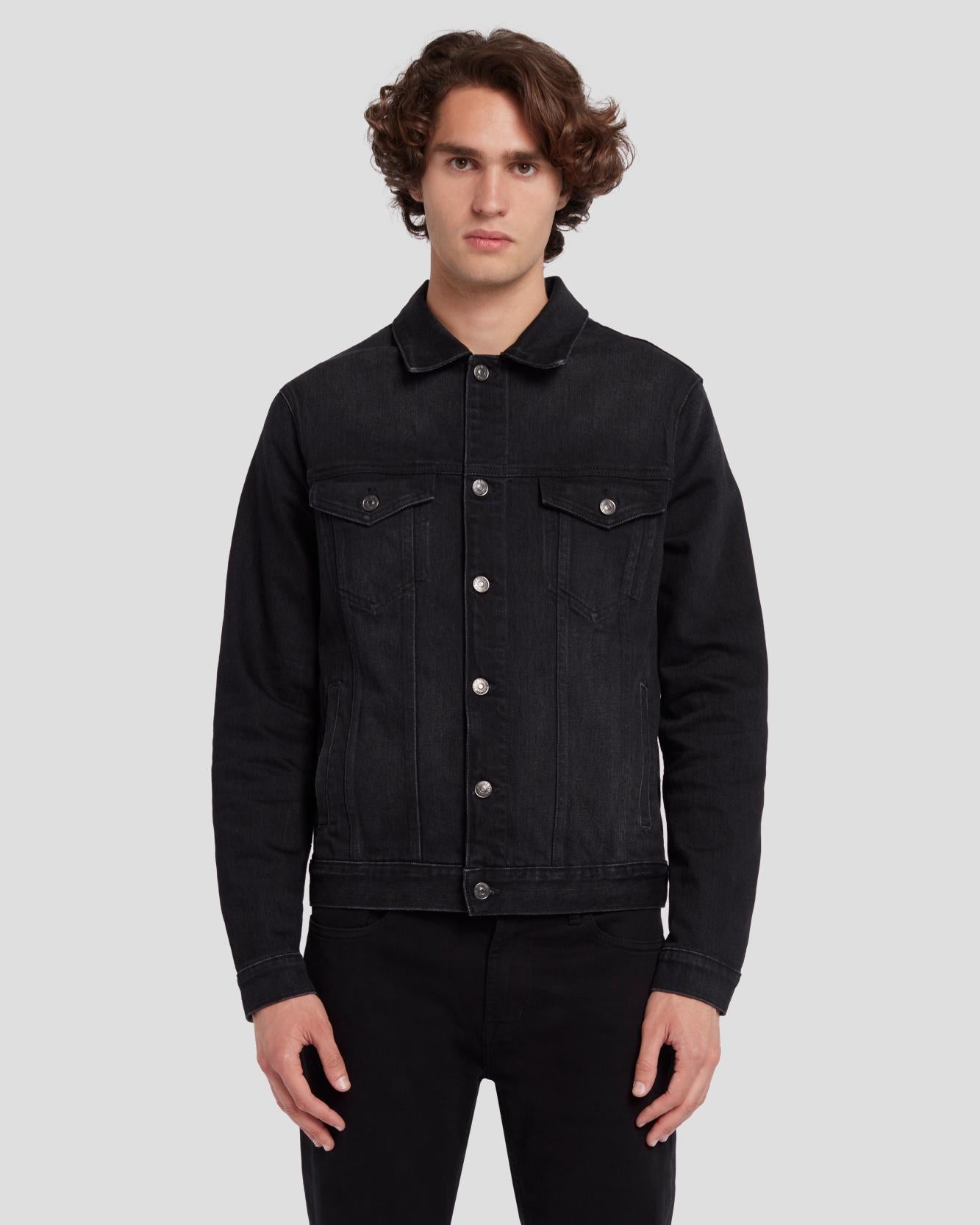 Perfect Trucker Jacket in Blindside | 7 For All Mankind