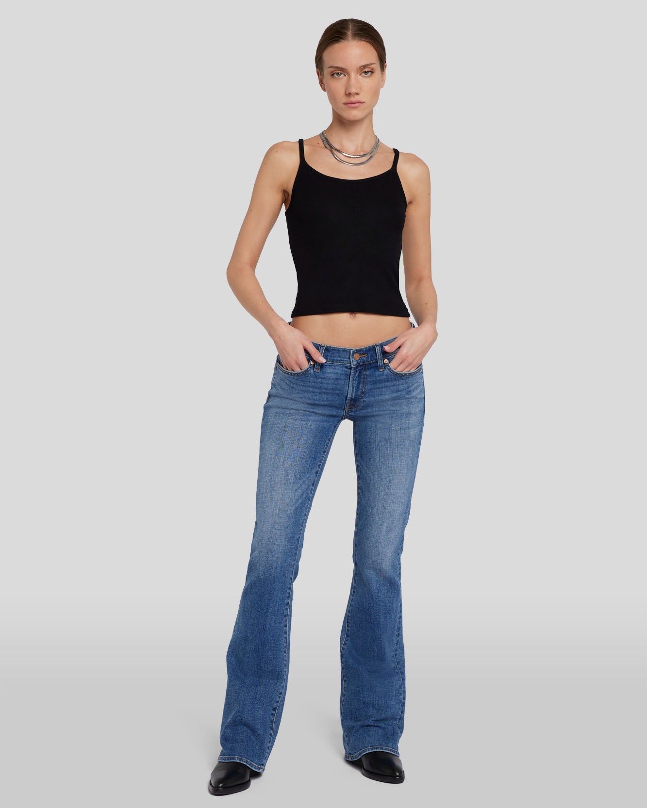 7 For All Mankind Ultra High Rise Cropped Jo Jeans – Planters Exchange