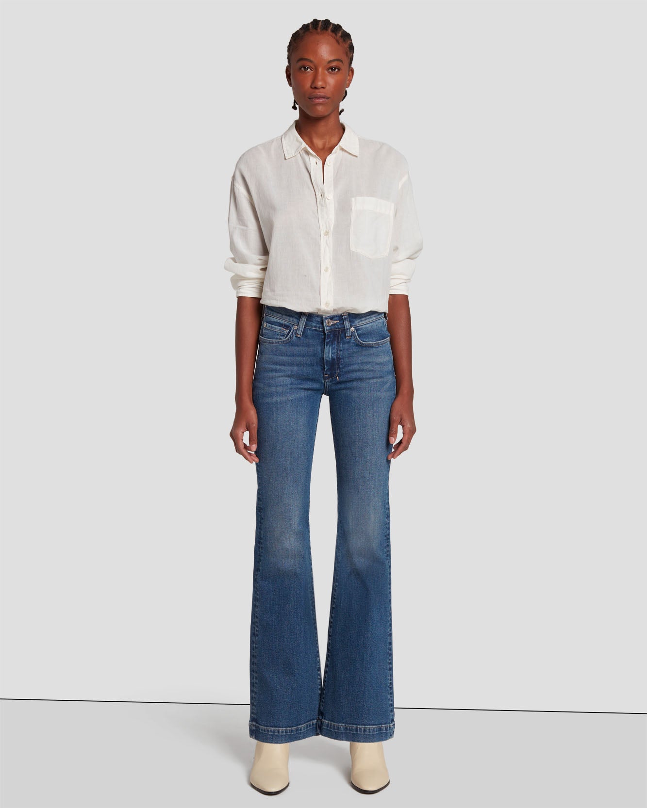 7 For All Mankind mid-rise Bootcut Jeans - Farfetch