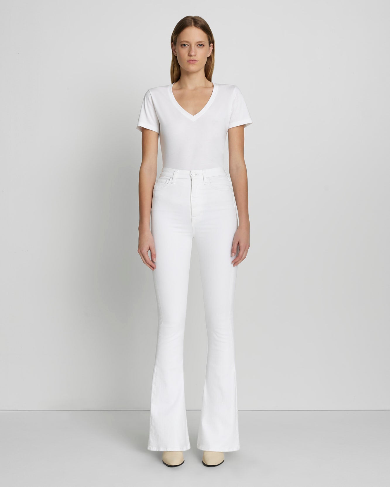 7 For All Mankind low-rise Flared Jeans - Farfetch
