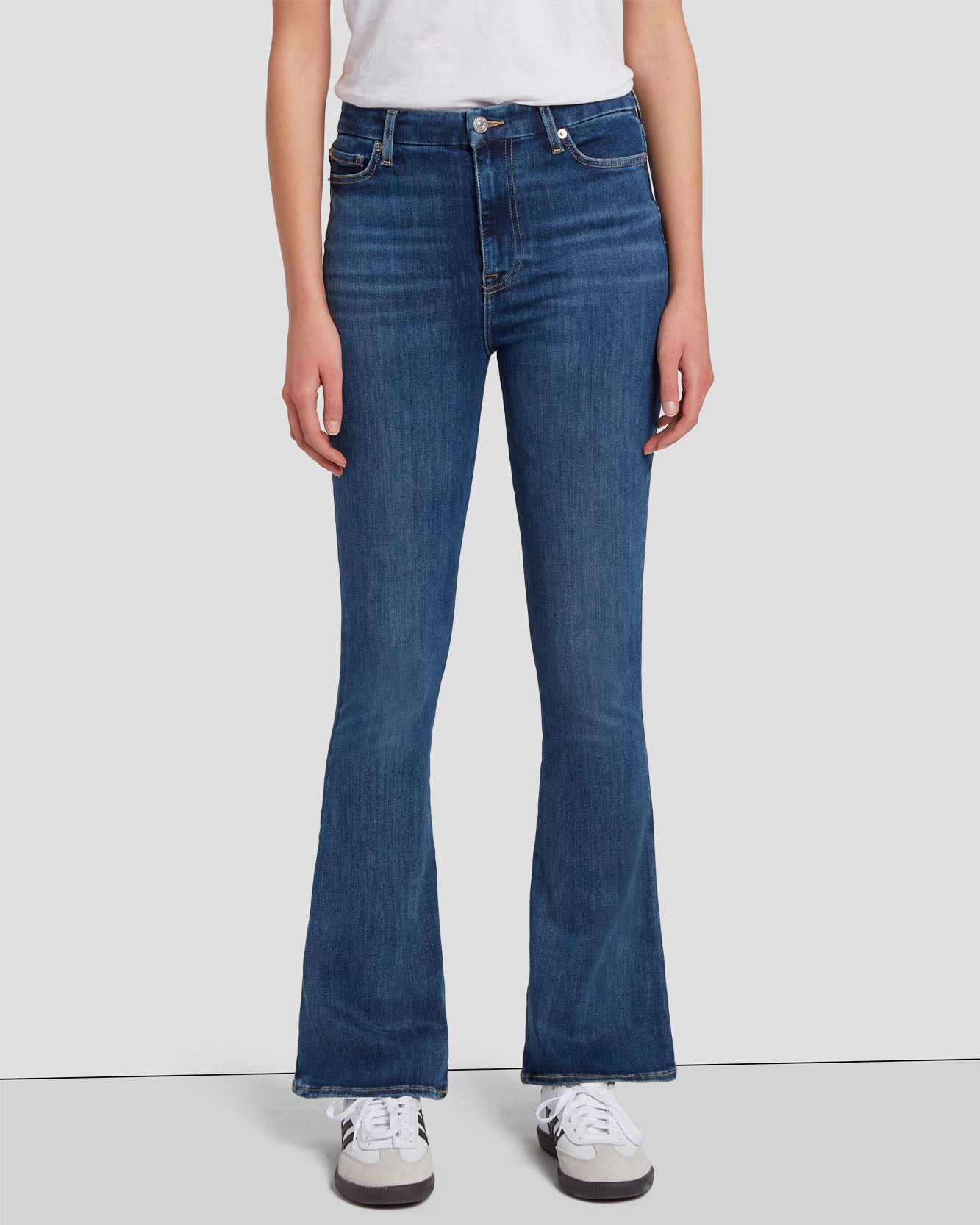 Tailorless No Filter UHR Skinny Boot in Blue Star | 7 For All Mankind