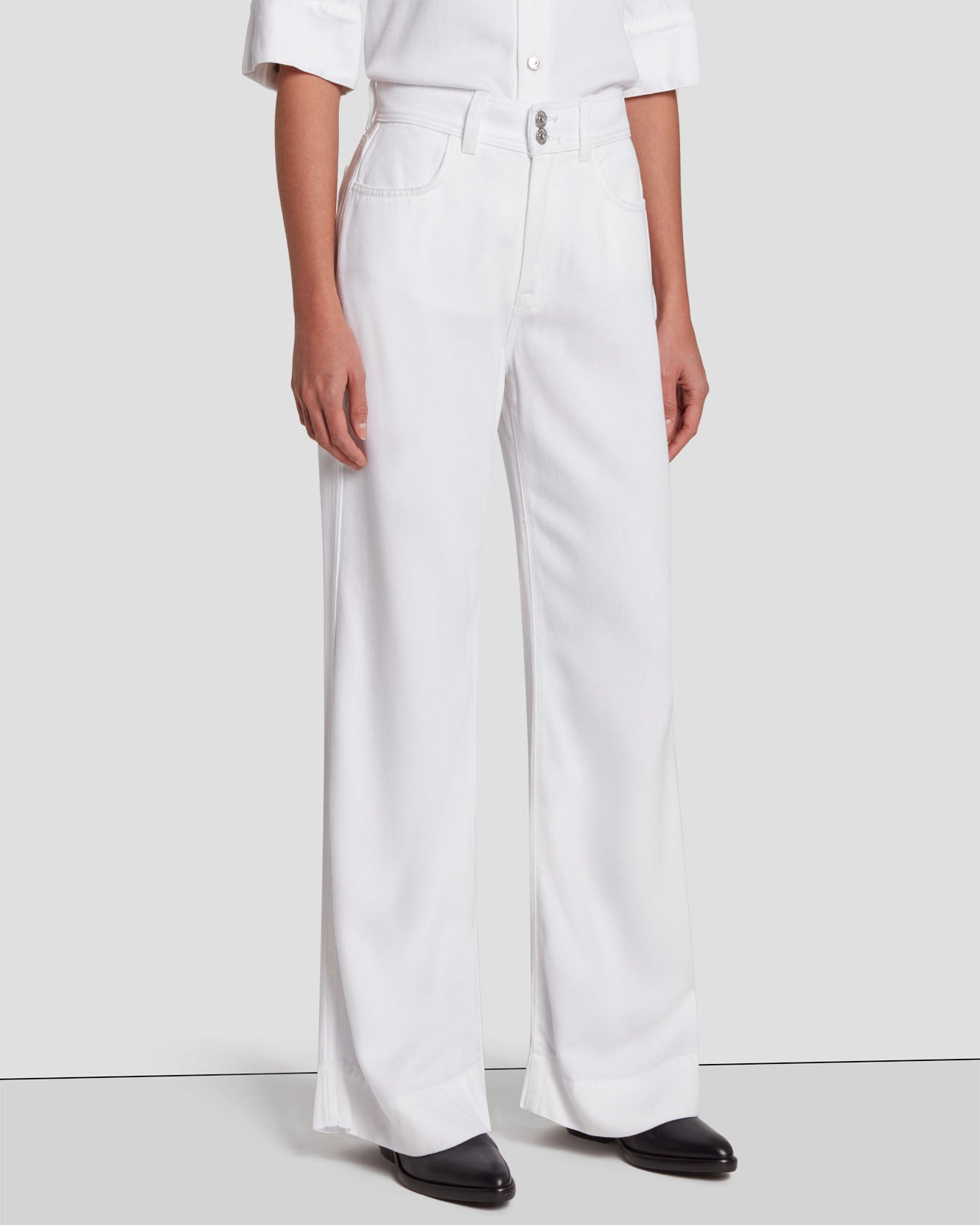 White Denim Jeans & Bottoms for Women | 7 For All Mankind