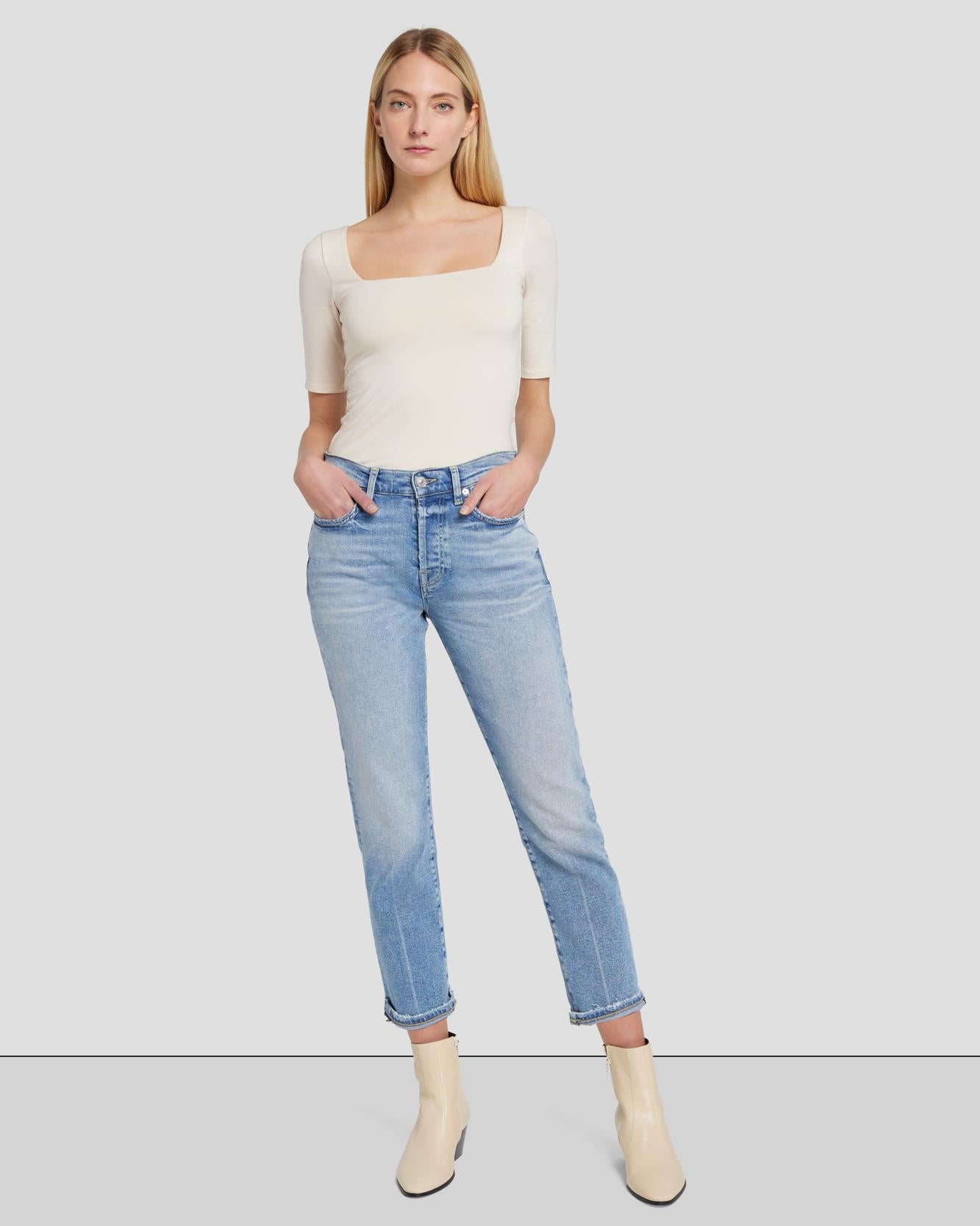 Luxe Vintage Josefina in Must | 7 For All Mankind