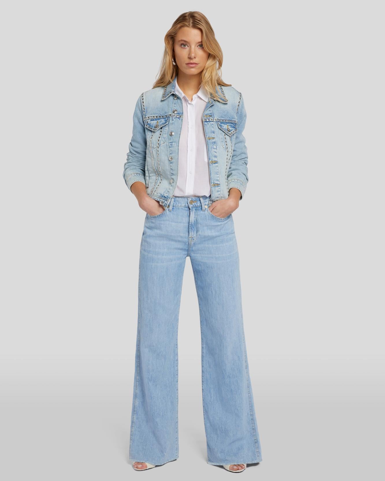 Women's Wide Leg Jeans - Denim for Women | 7 For All Mankind