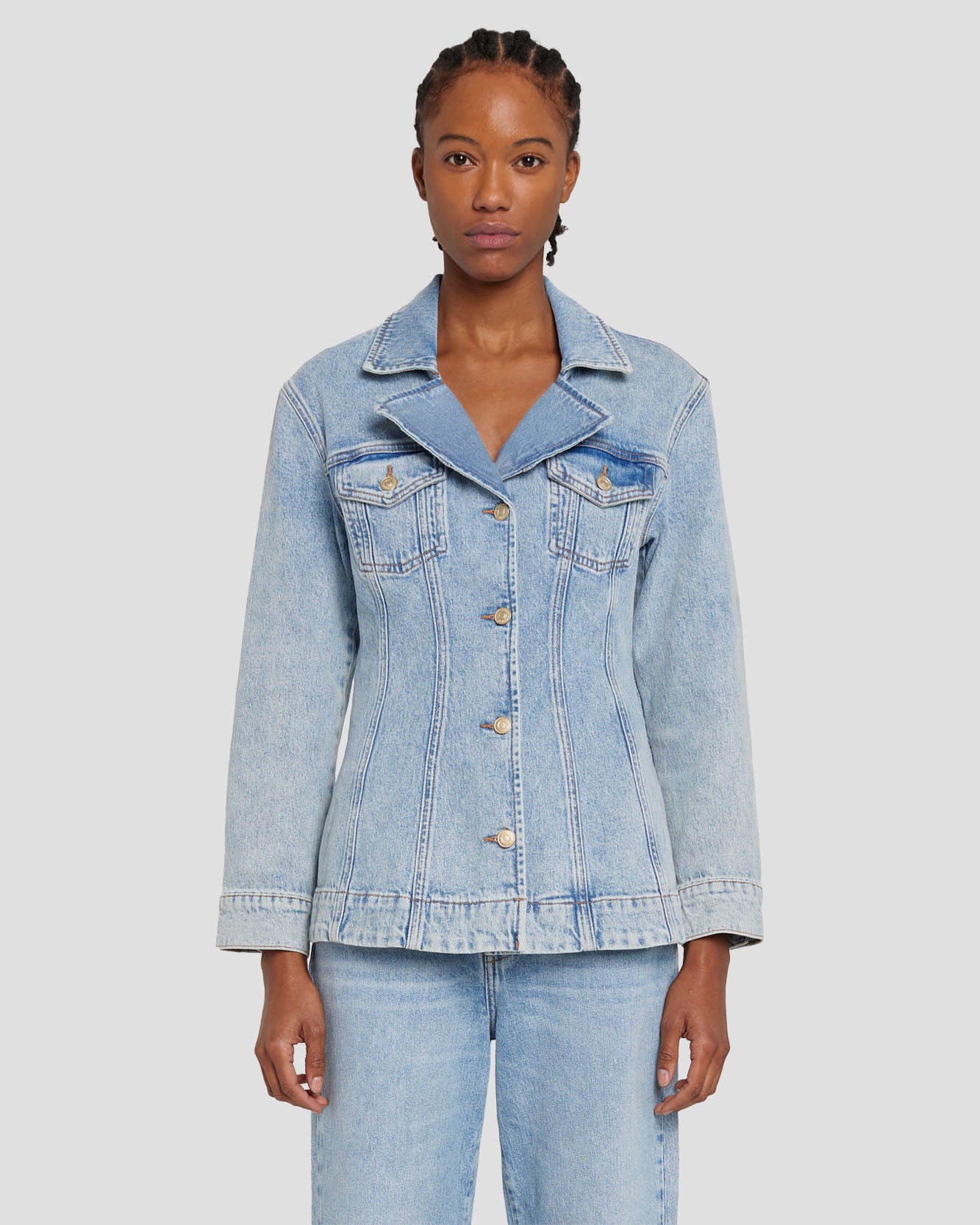 MANKIND Tailored Trucker Jacket in Ode To | 7 For All Mankind