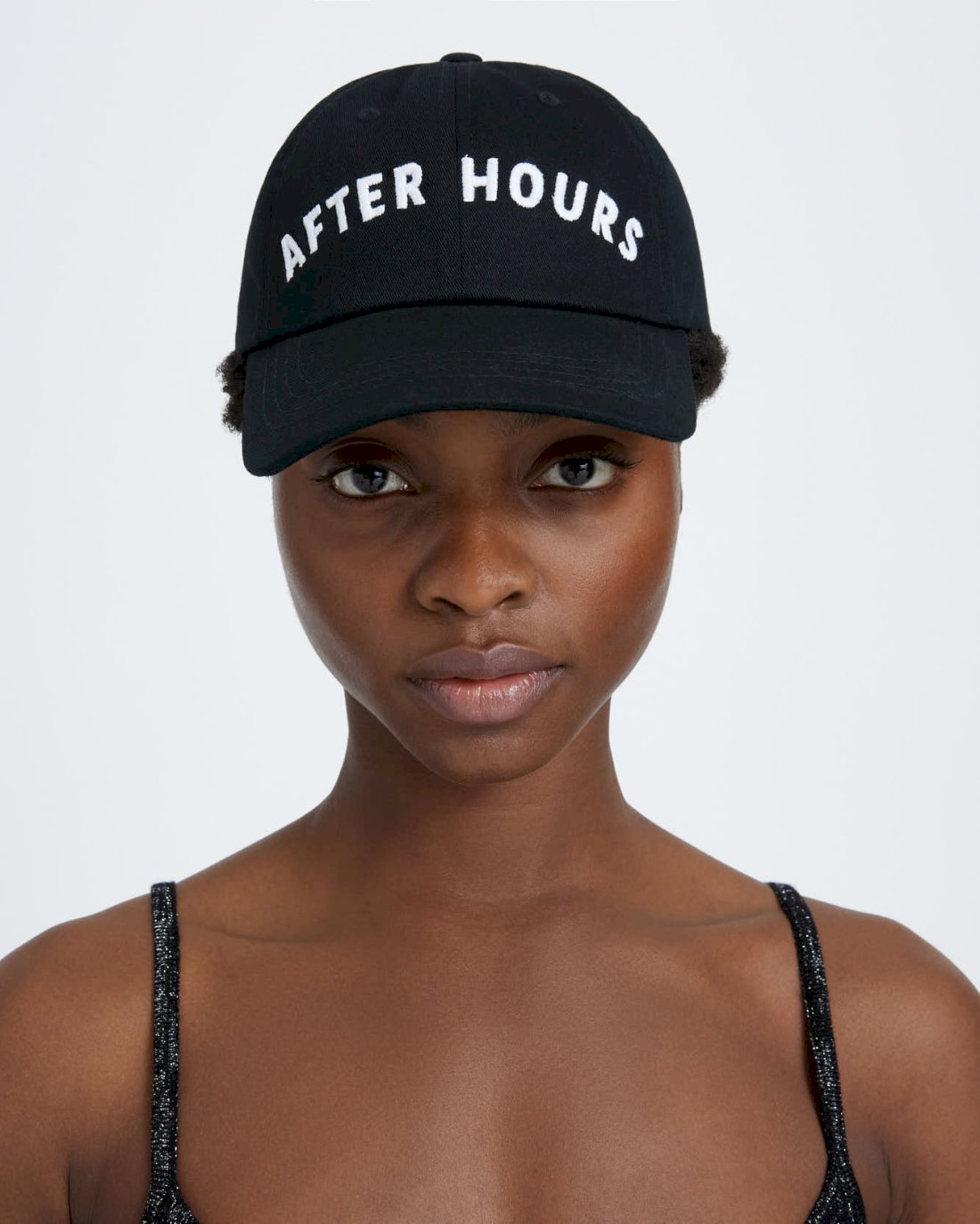 after hours baseball cap in black