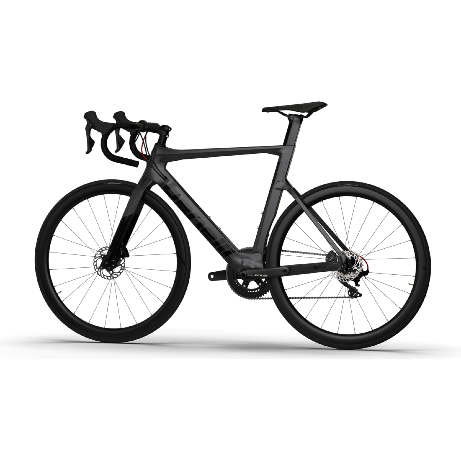 Bicicleta Gravel Benelli Carb. (G22 1.0 Adv Carb) Color Azul/Negro Tal